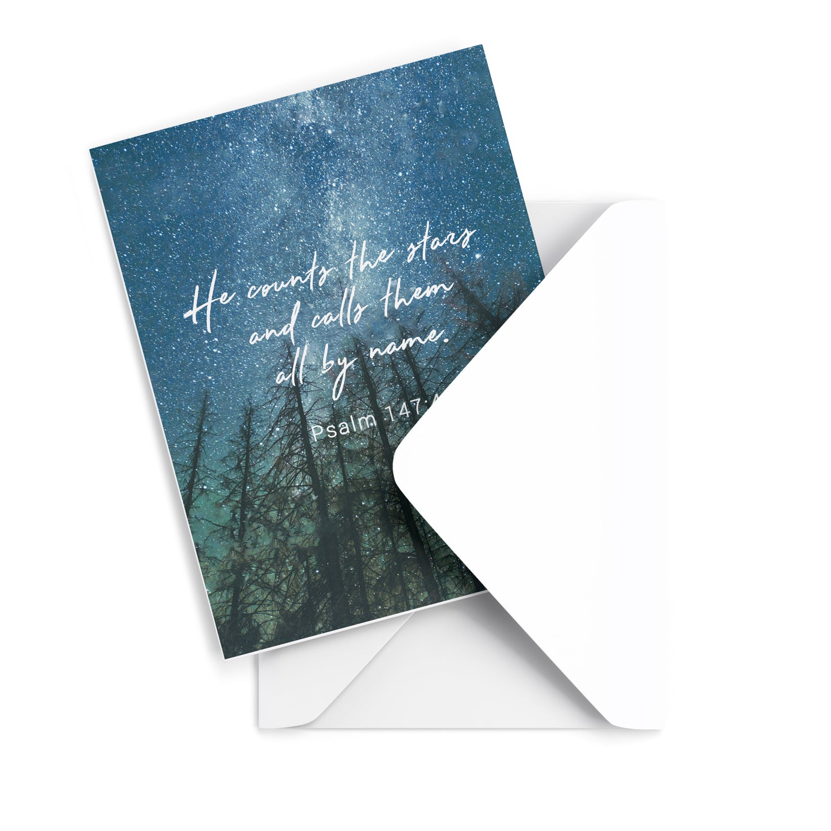 Psalm 147:4 Faith Card