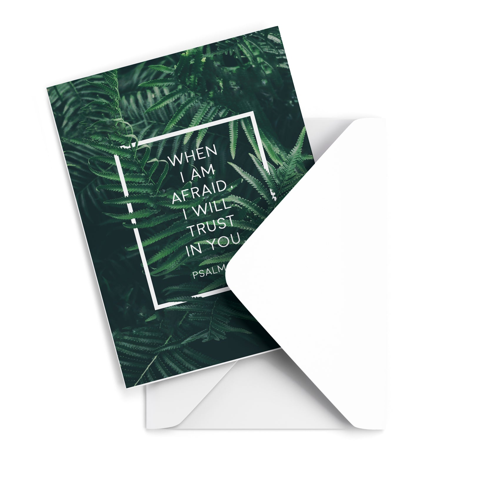 Psalm 56:3 Faith Card