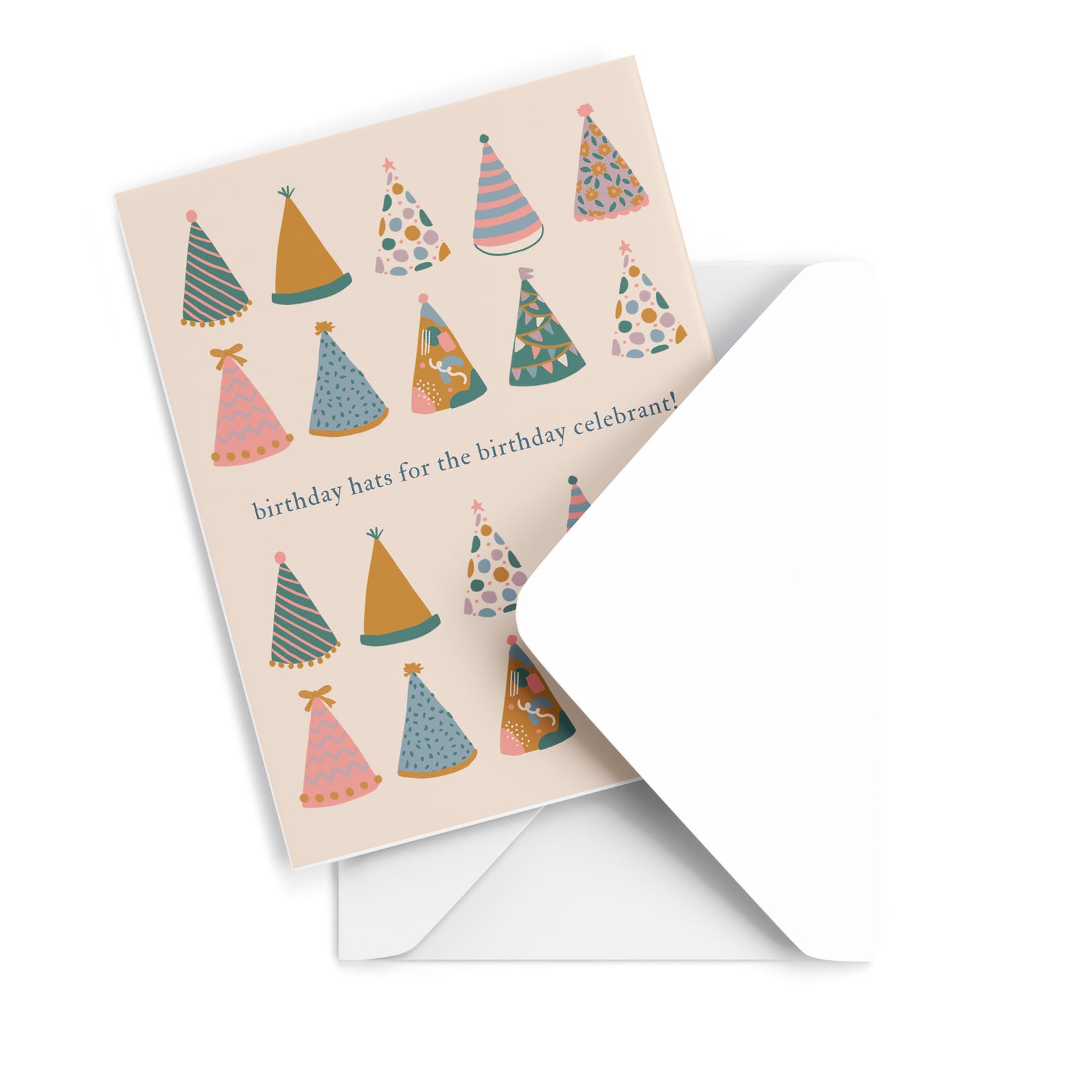 Birthday Hats Greeting Card