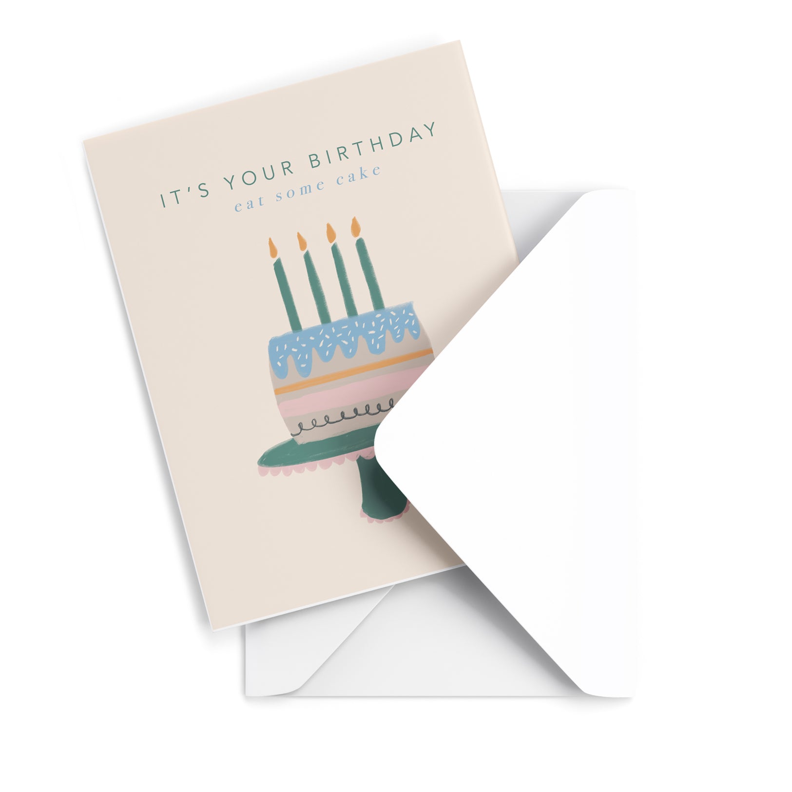 Birthday Cake Greeting Card