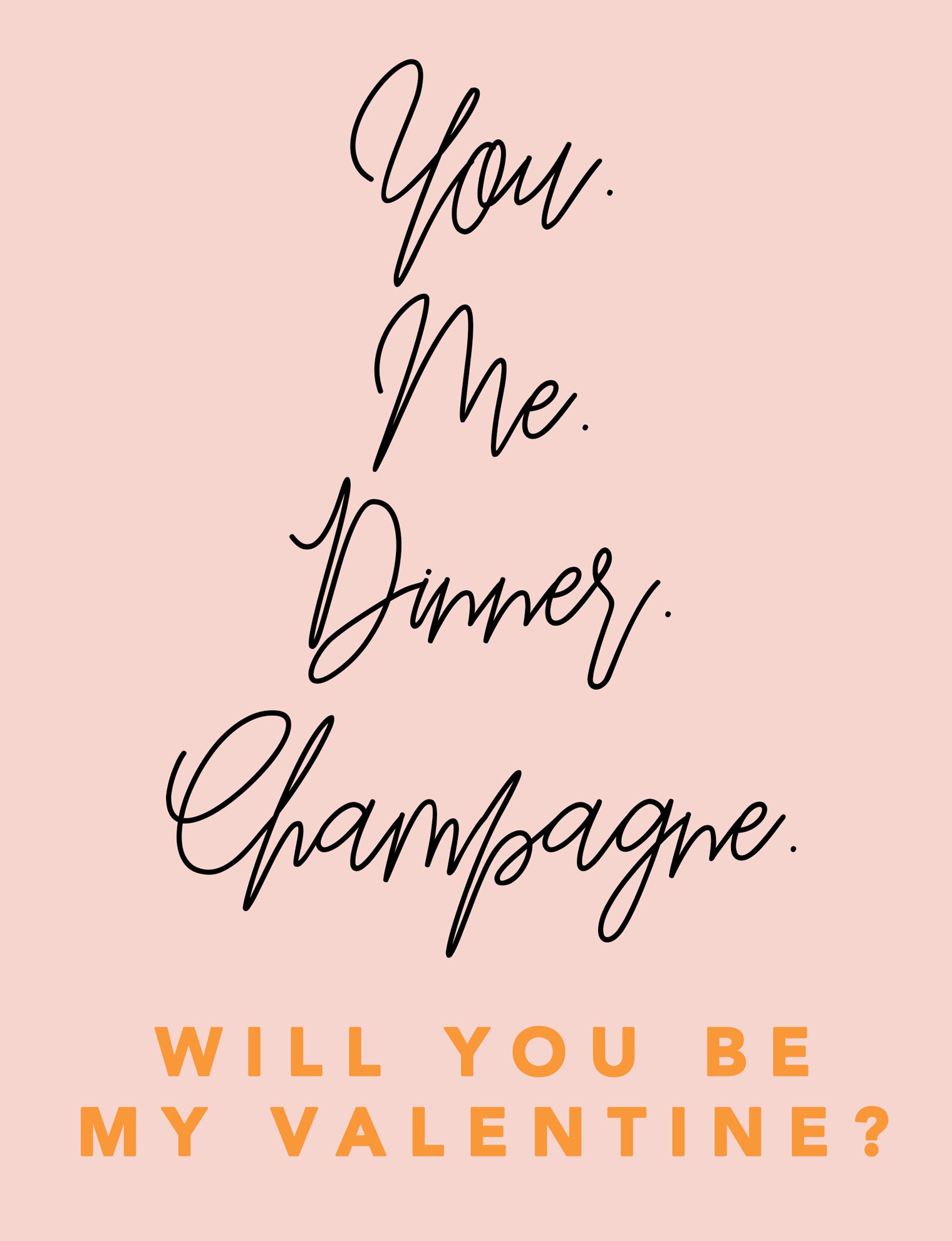 Dinner Date Greeting Card