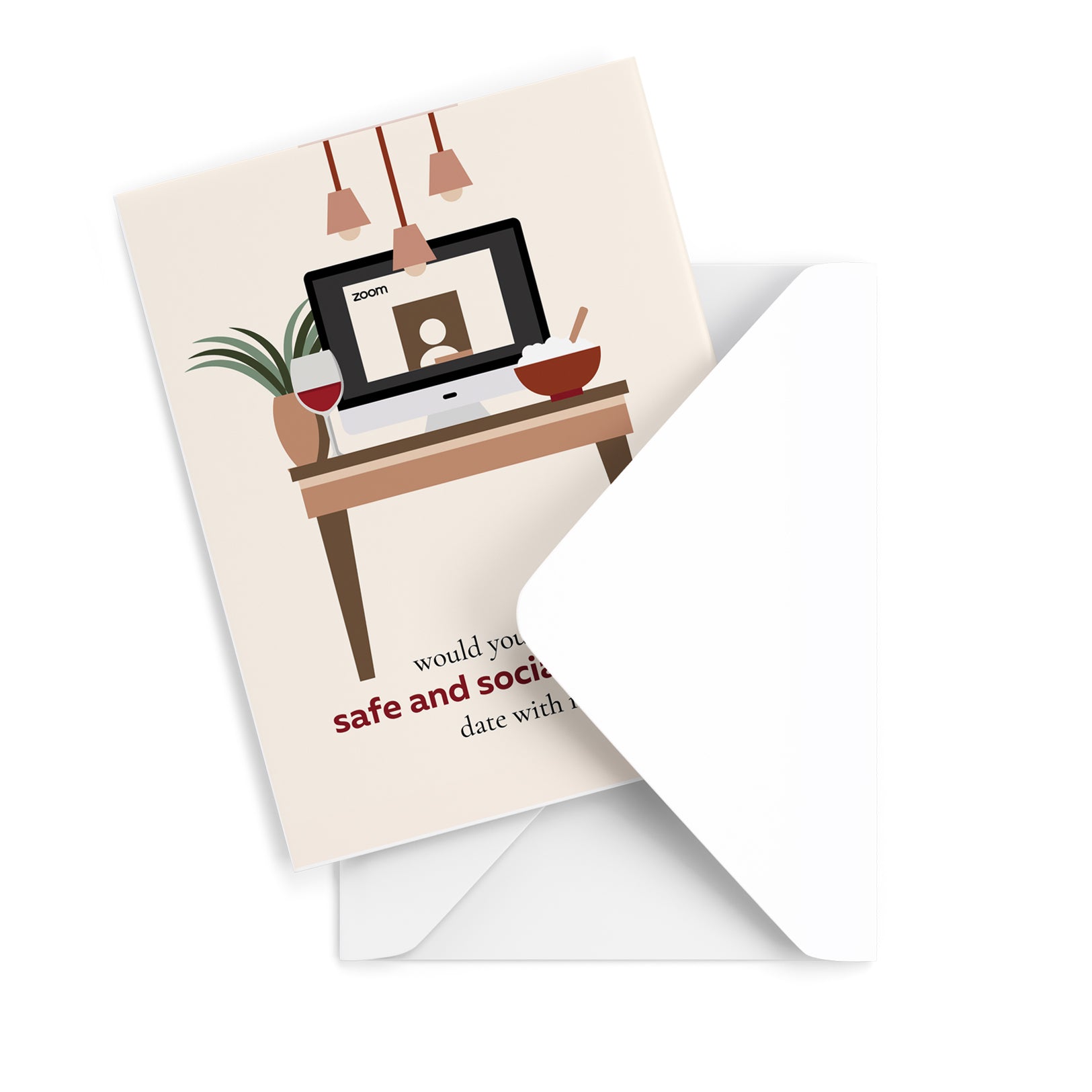 Social Distancing Greeting Card