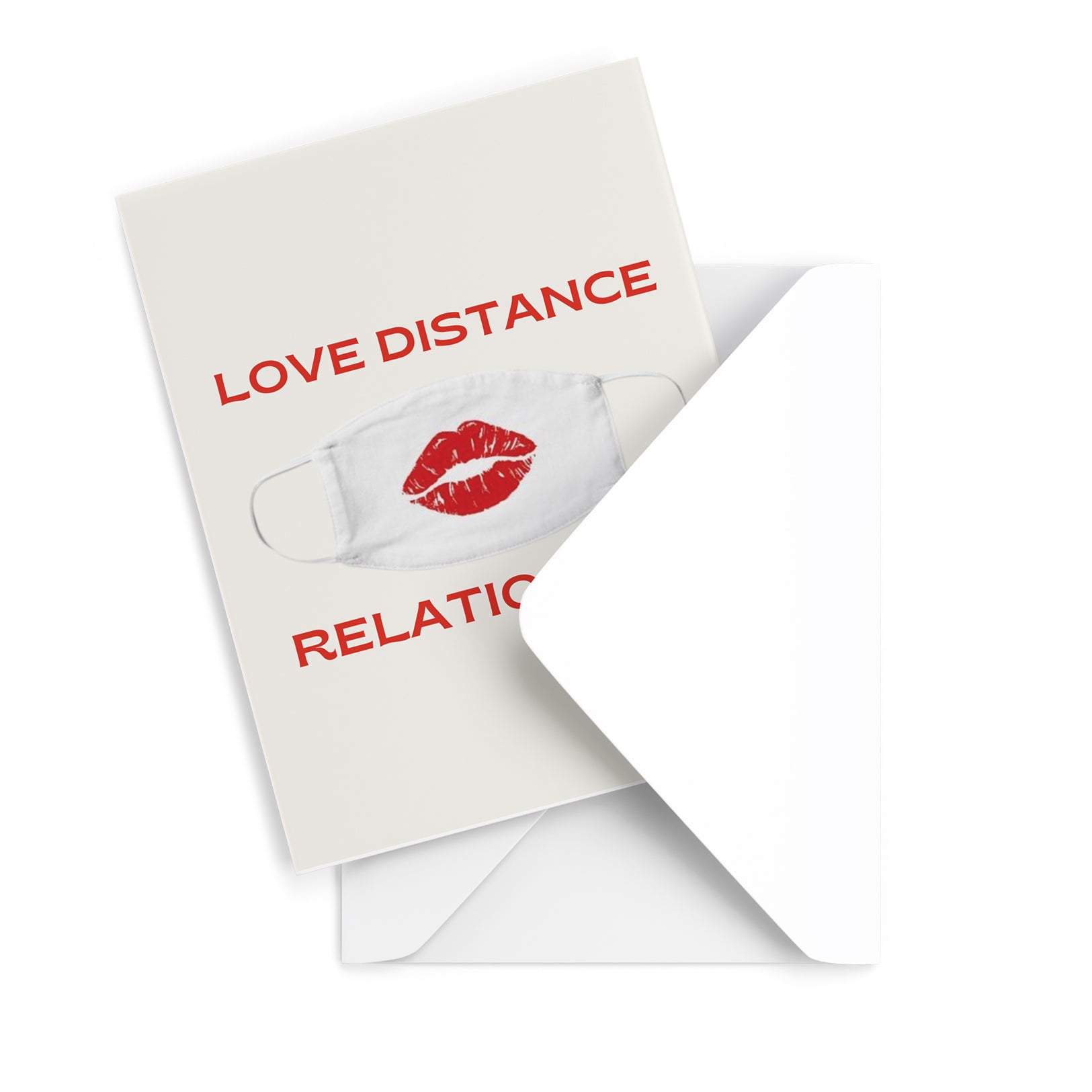 Love Distance Greeting Card