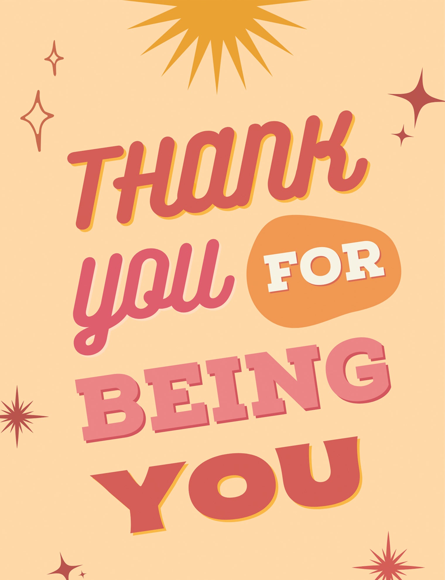 Being You Greeting Card