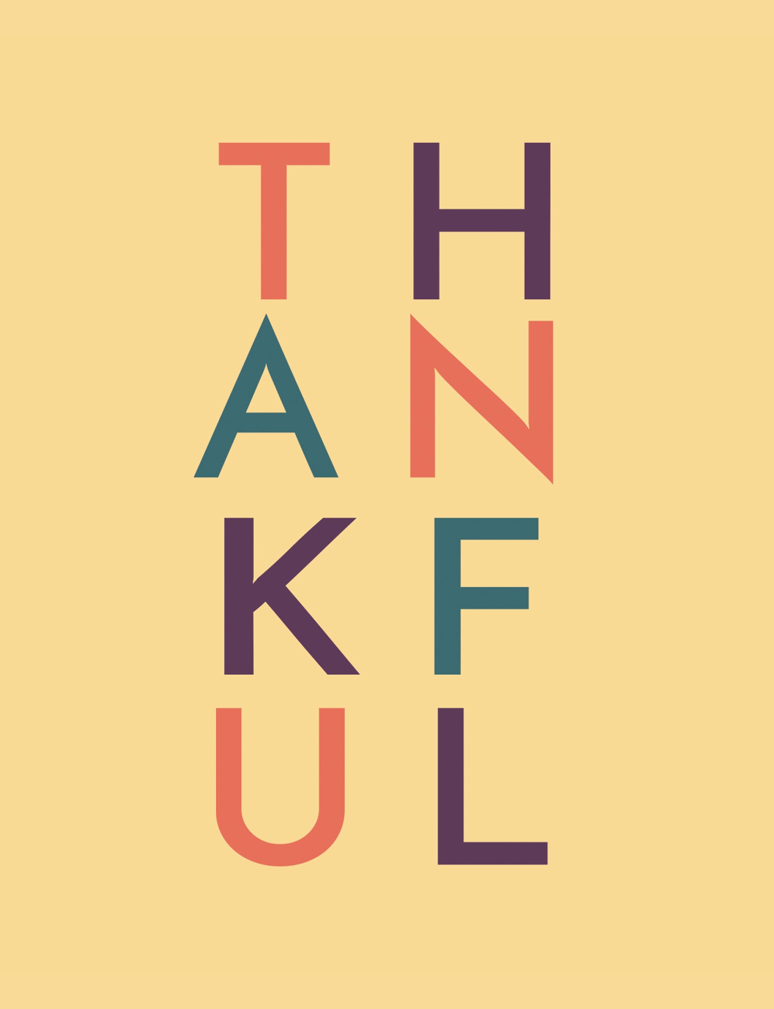 Thankful Greeting Card