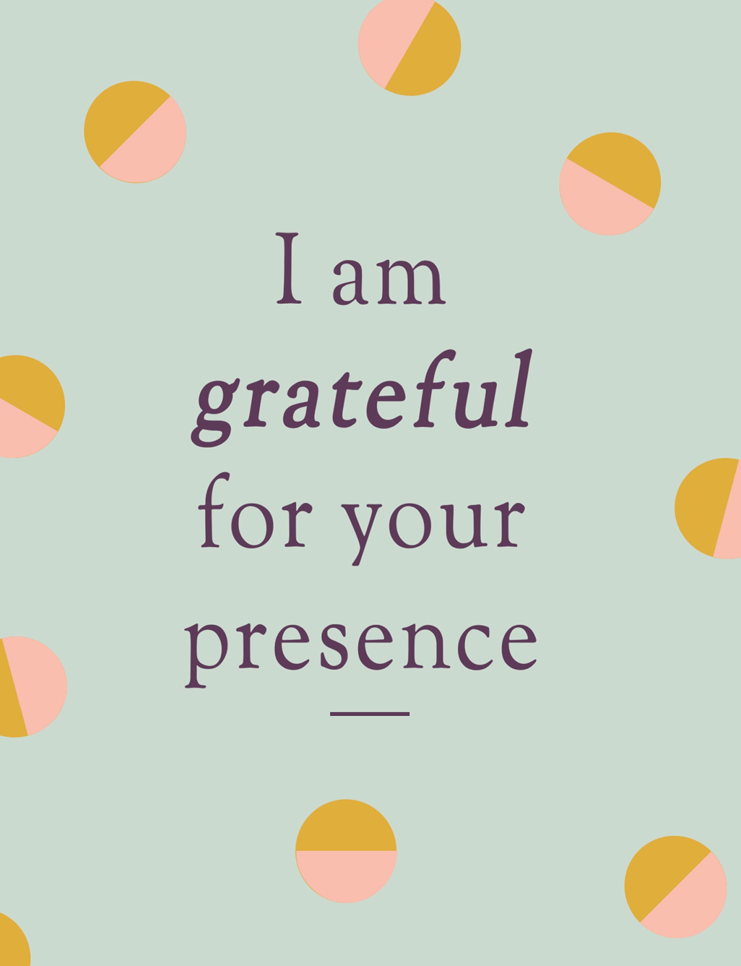 Grateful Greeting Card