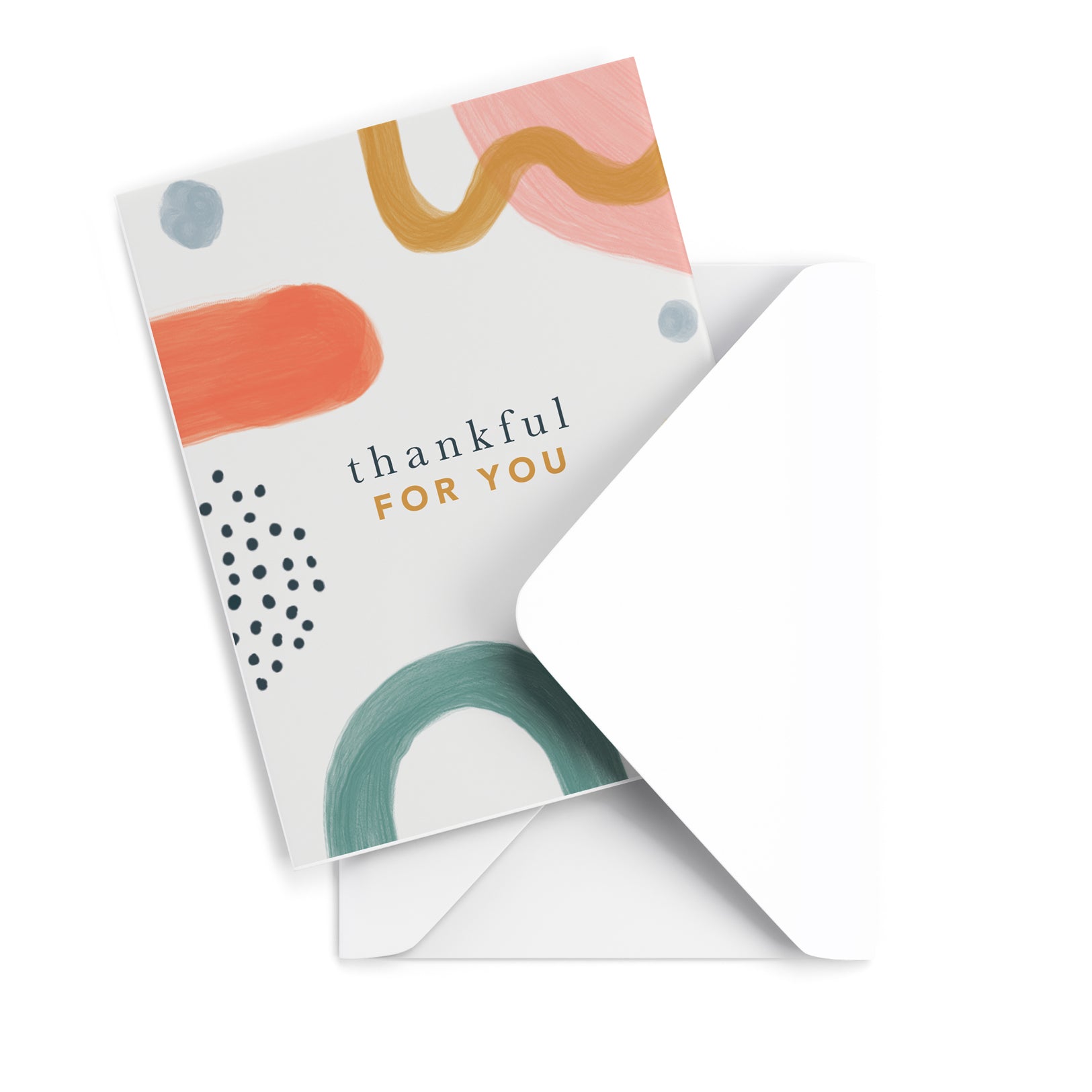 Thankful For You Greeting Card