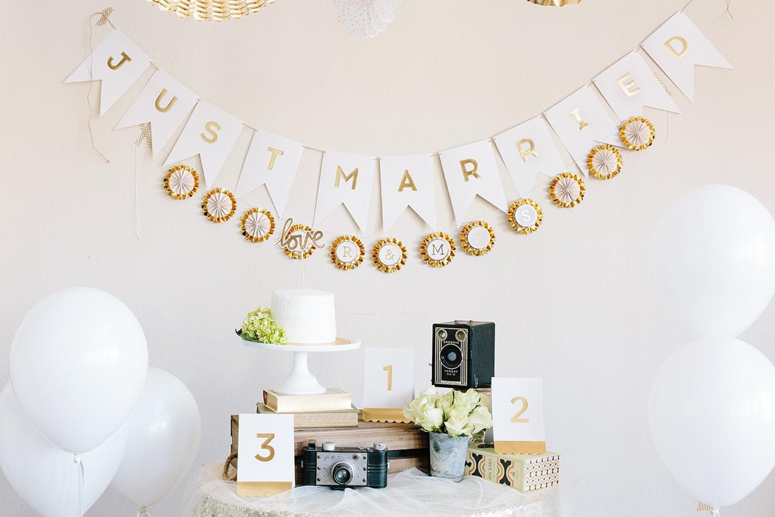 Just Married Buntings