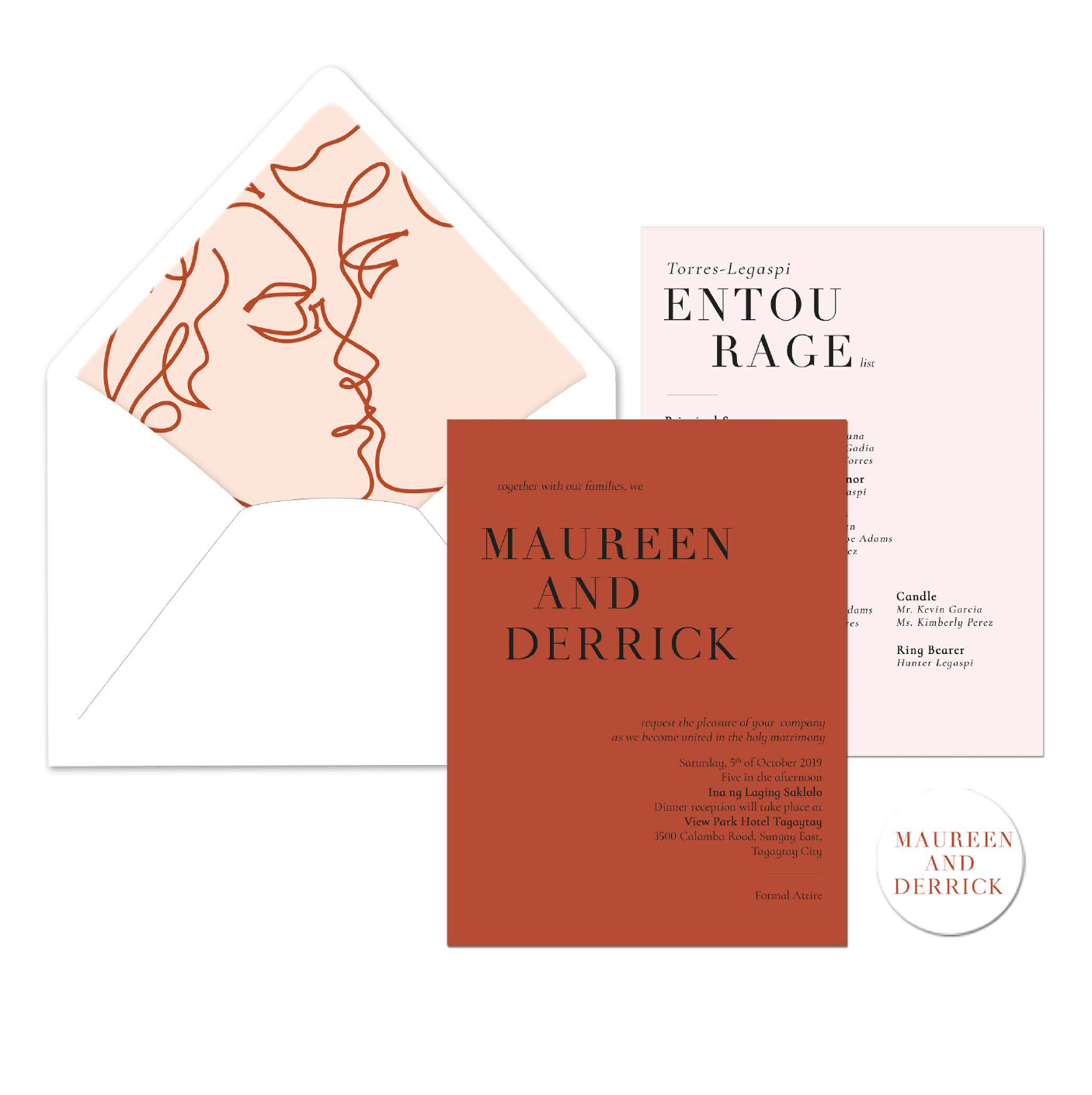 Valentine Wedding Invitation