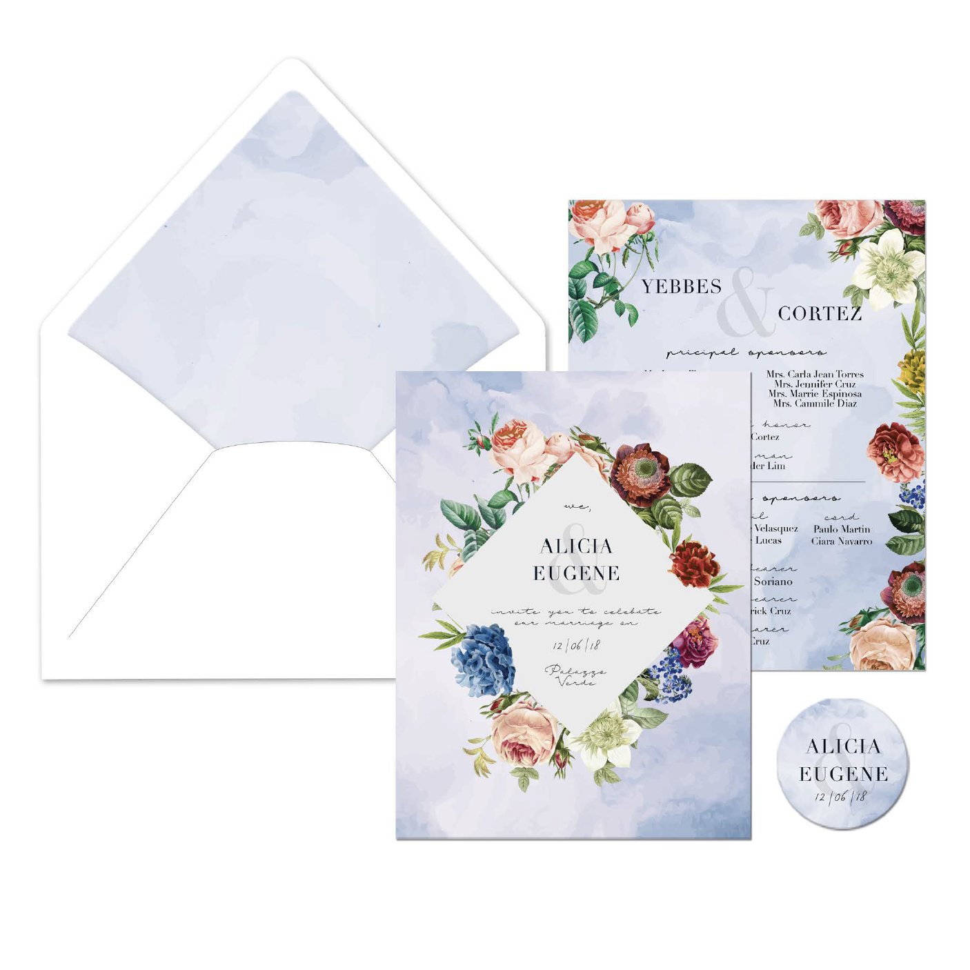 Savannah Wedding Invitation