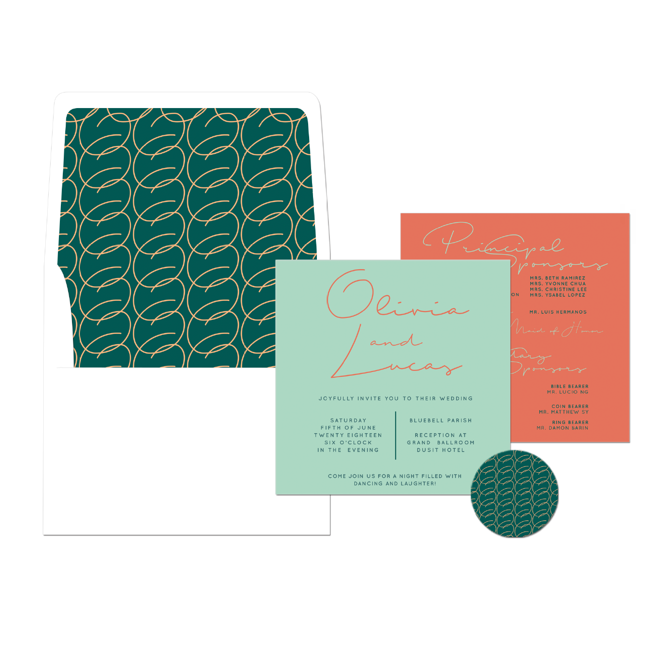 Olivia Wedding Invitation