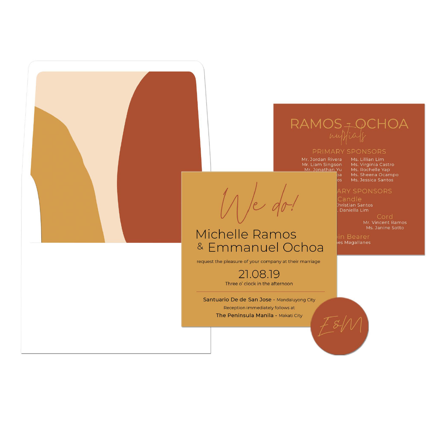 Sienna Wedding Invitation