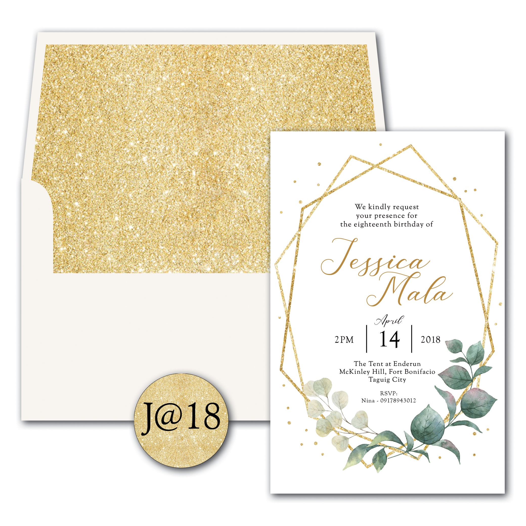 Mala Debut Invitation