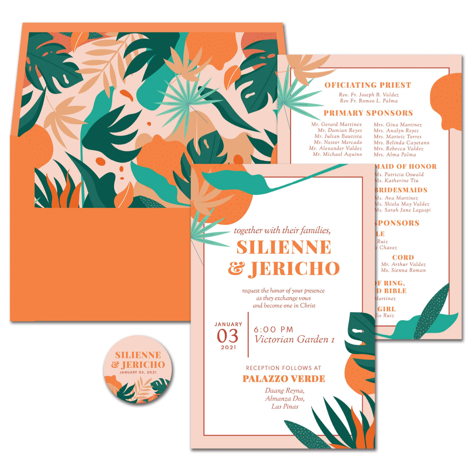 Nirvana Wedding Invitation