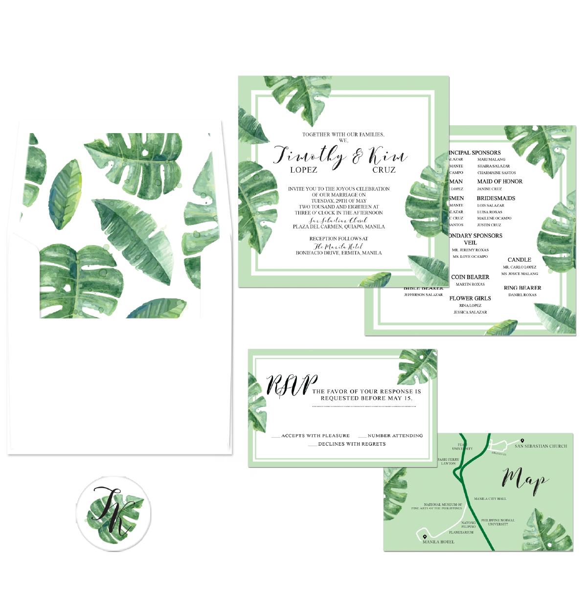 Vale Wedding Invitation
