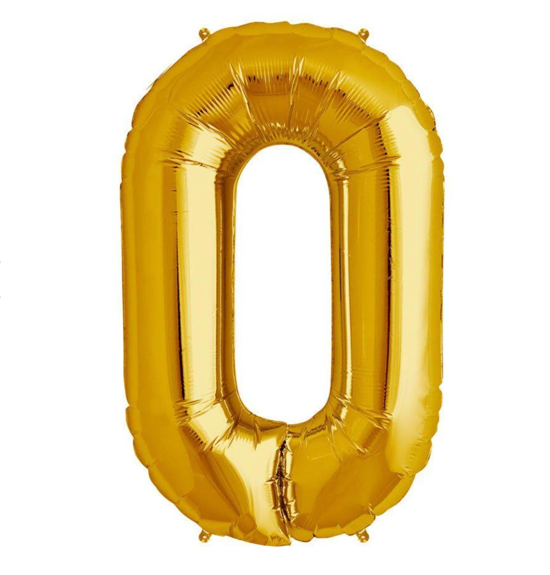 Number Gold Foil Balloons