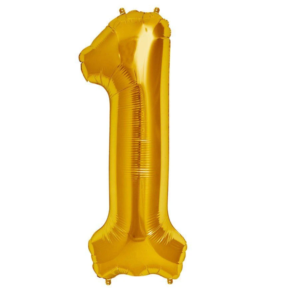 Number Gold Foil Balloons