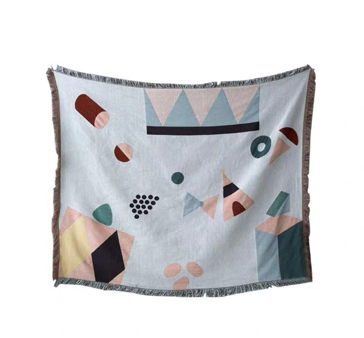 Abstract Throw Blanket