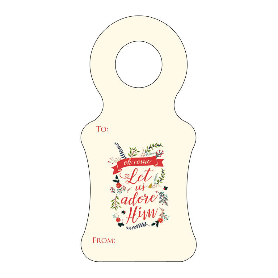 Christmas Wine Tag 13