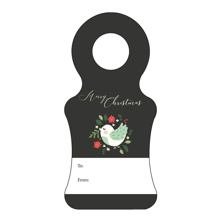 Christmas Wine Tag 30
