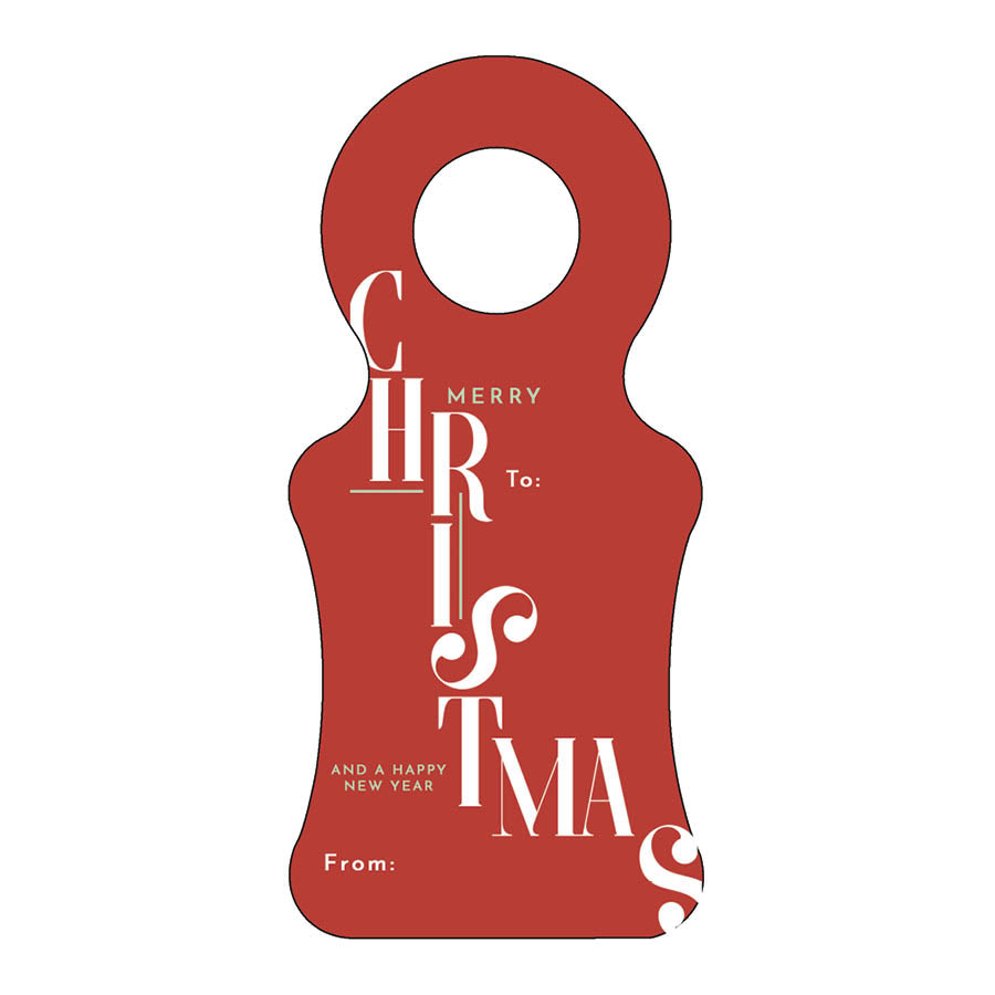 Christmas Wine Tag 31