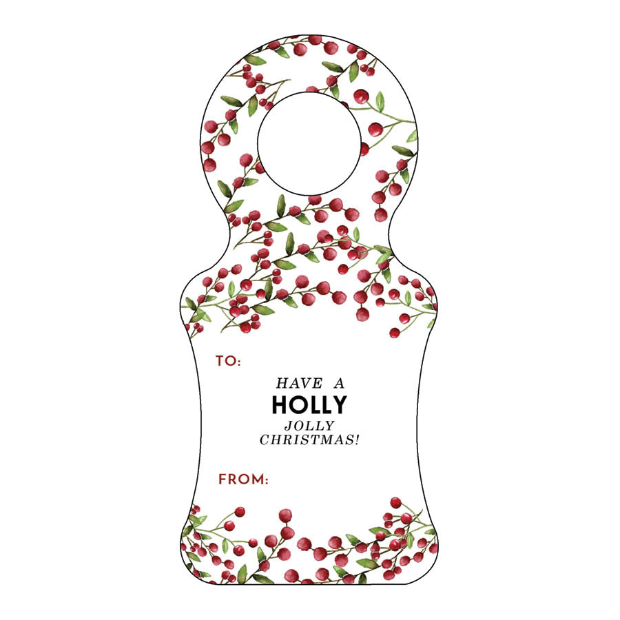 Christmas Wine Tag 32