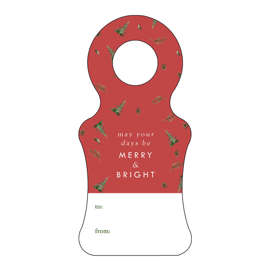 Christmas Wine Tag 33