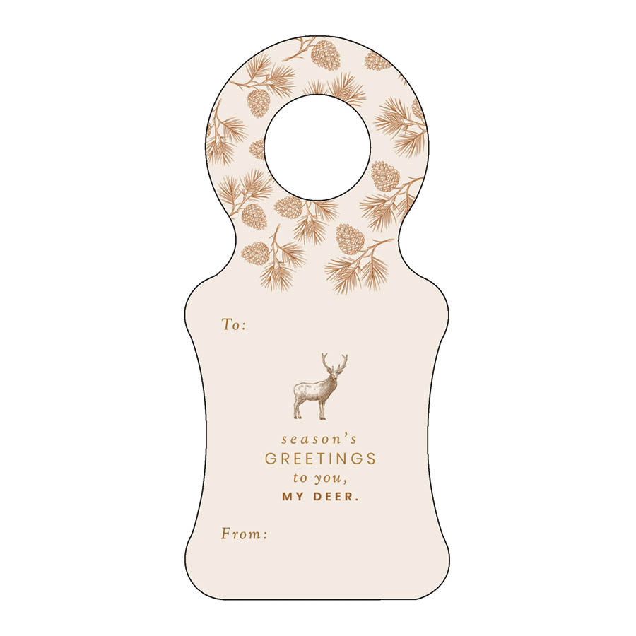 Christmas Wine Tag 34