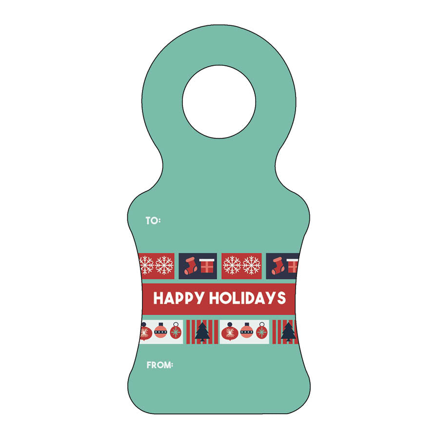 Christmas Wine Tag 35