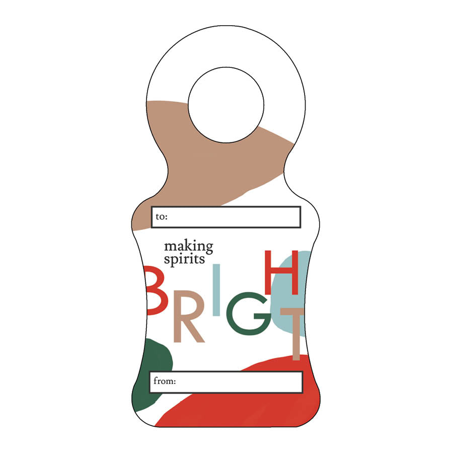 Christmas Wine Tag 36