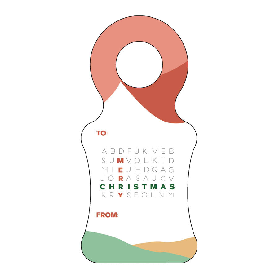 Christmas Wine Tag 37