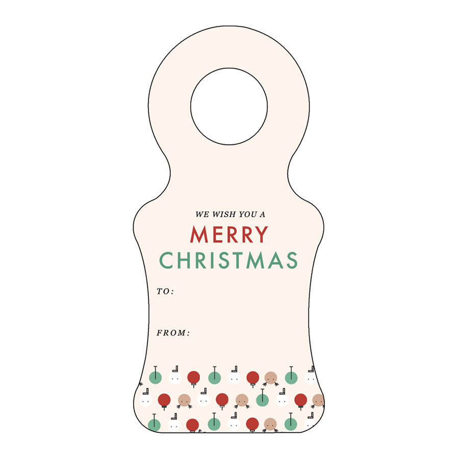 Christmas Wine Tag 39