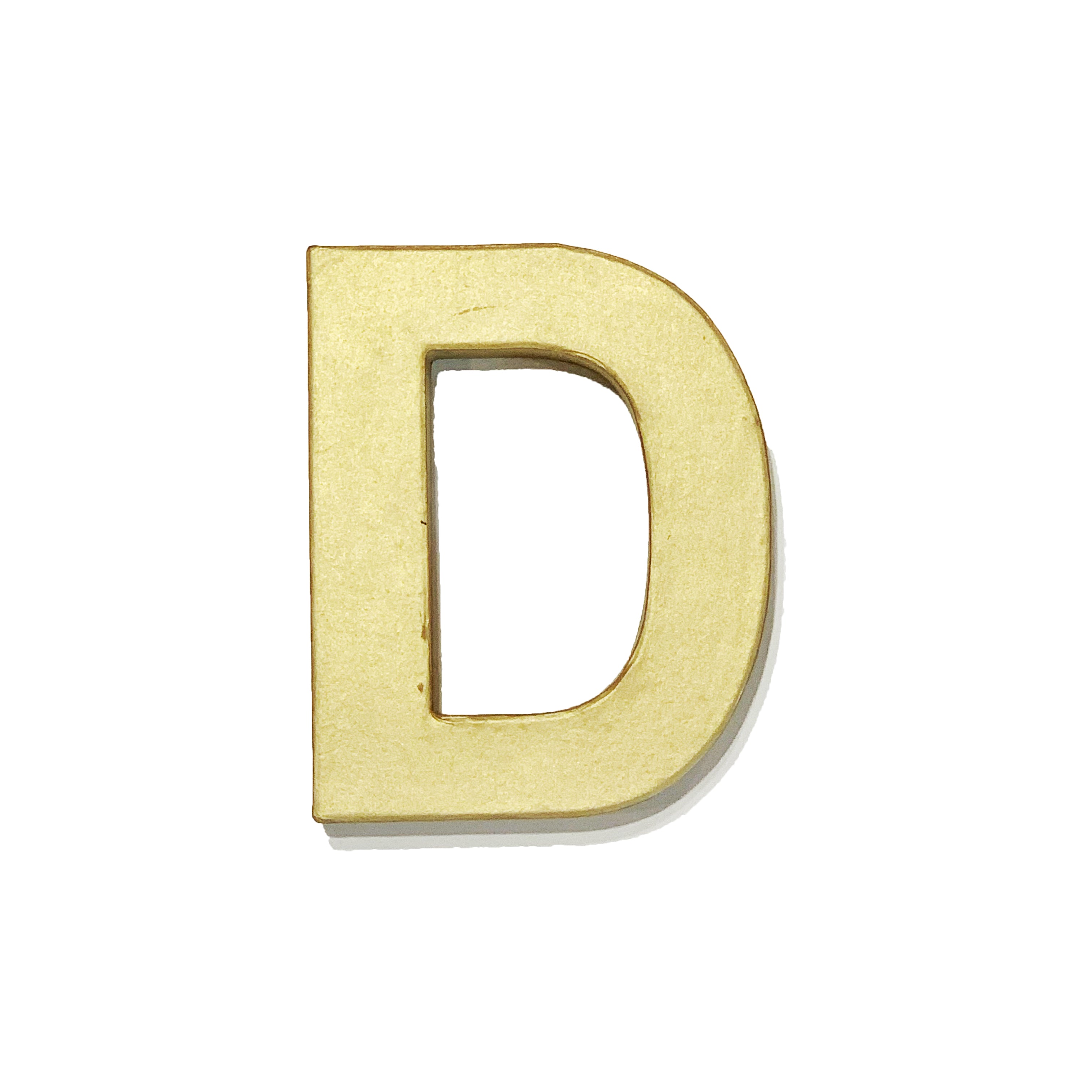 Gold Letter Blocks