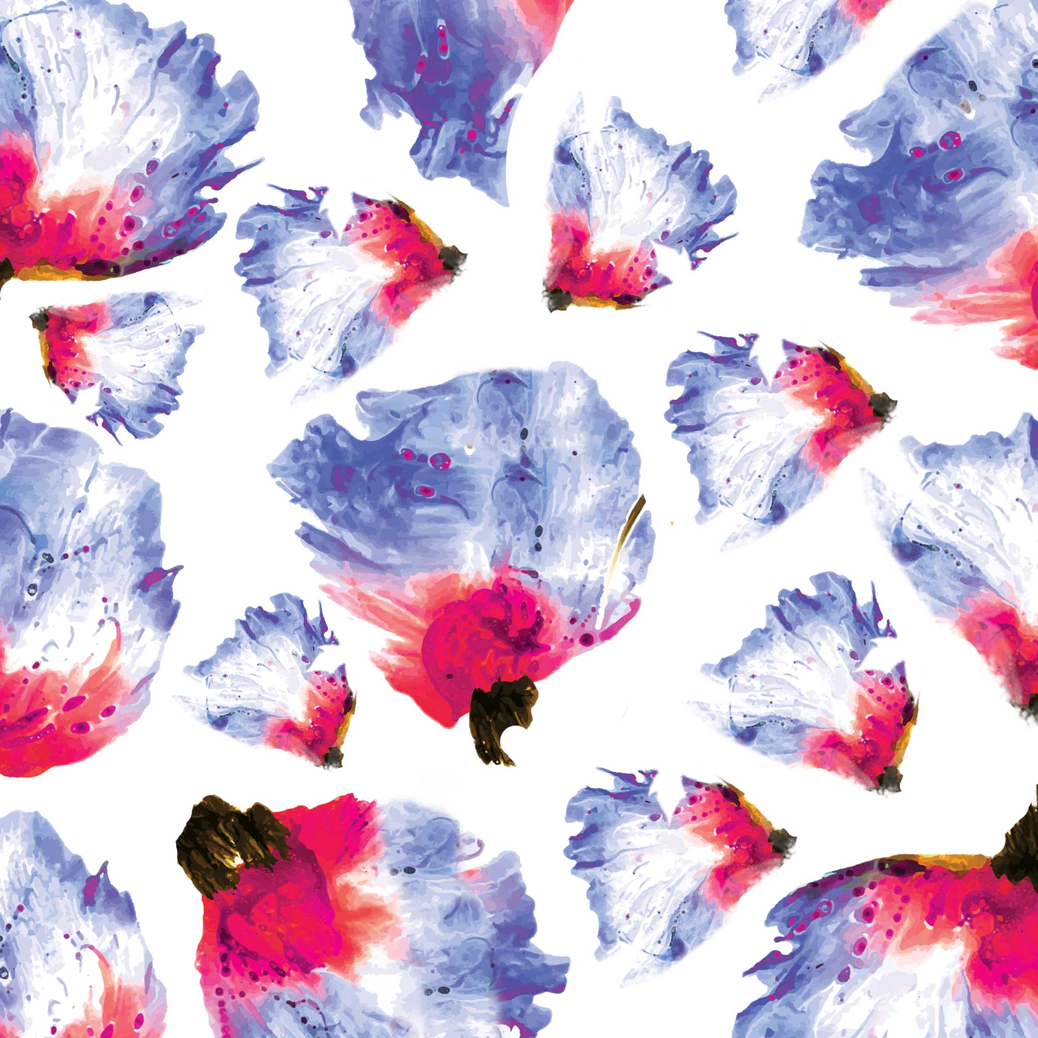 Pansy Wedding Invitation