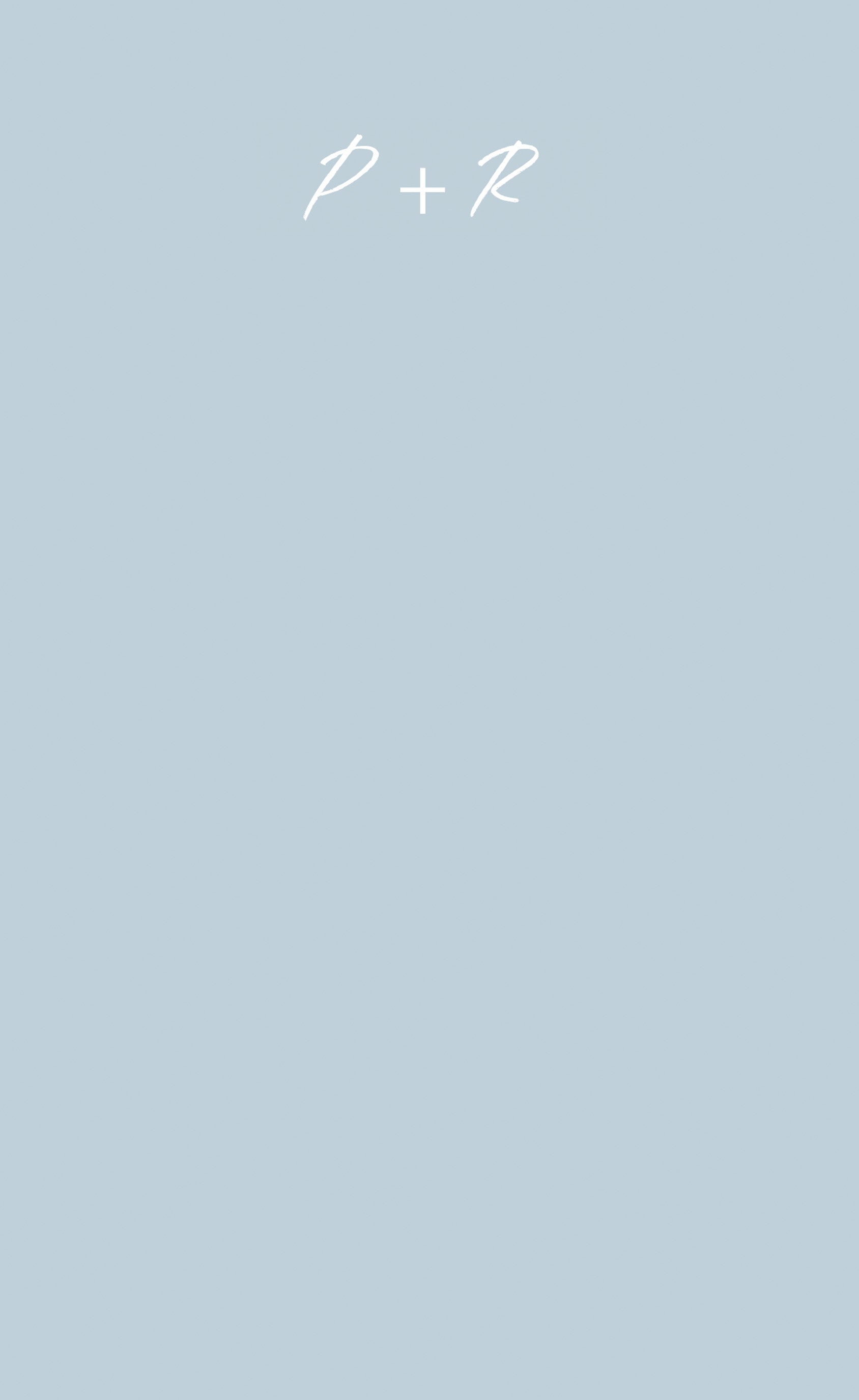 Sky Wedding Invitation