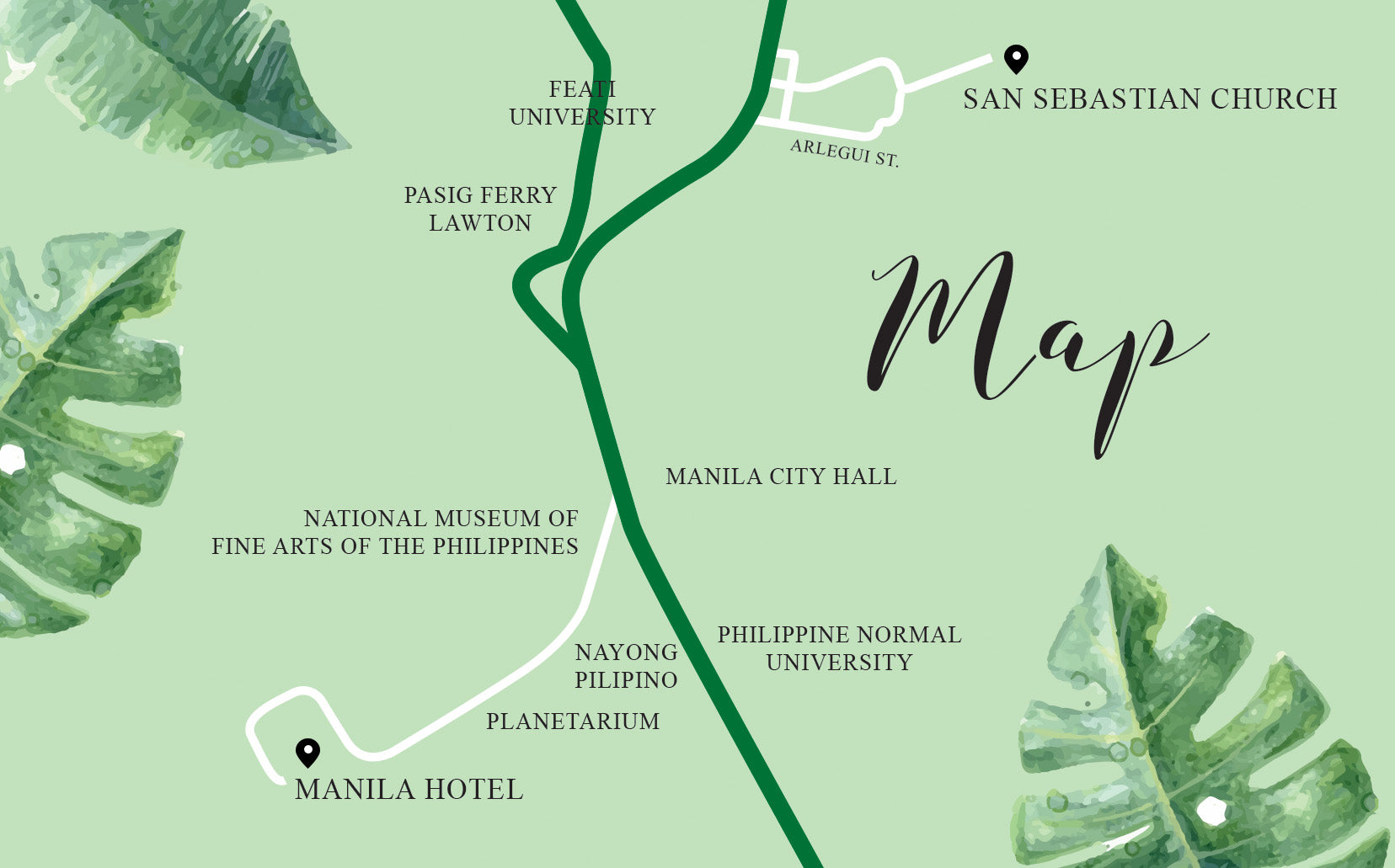 Vale Wedding Invitation