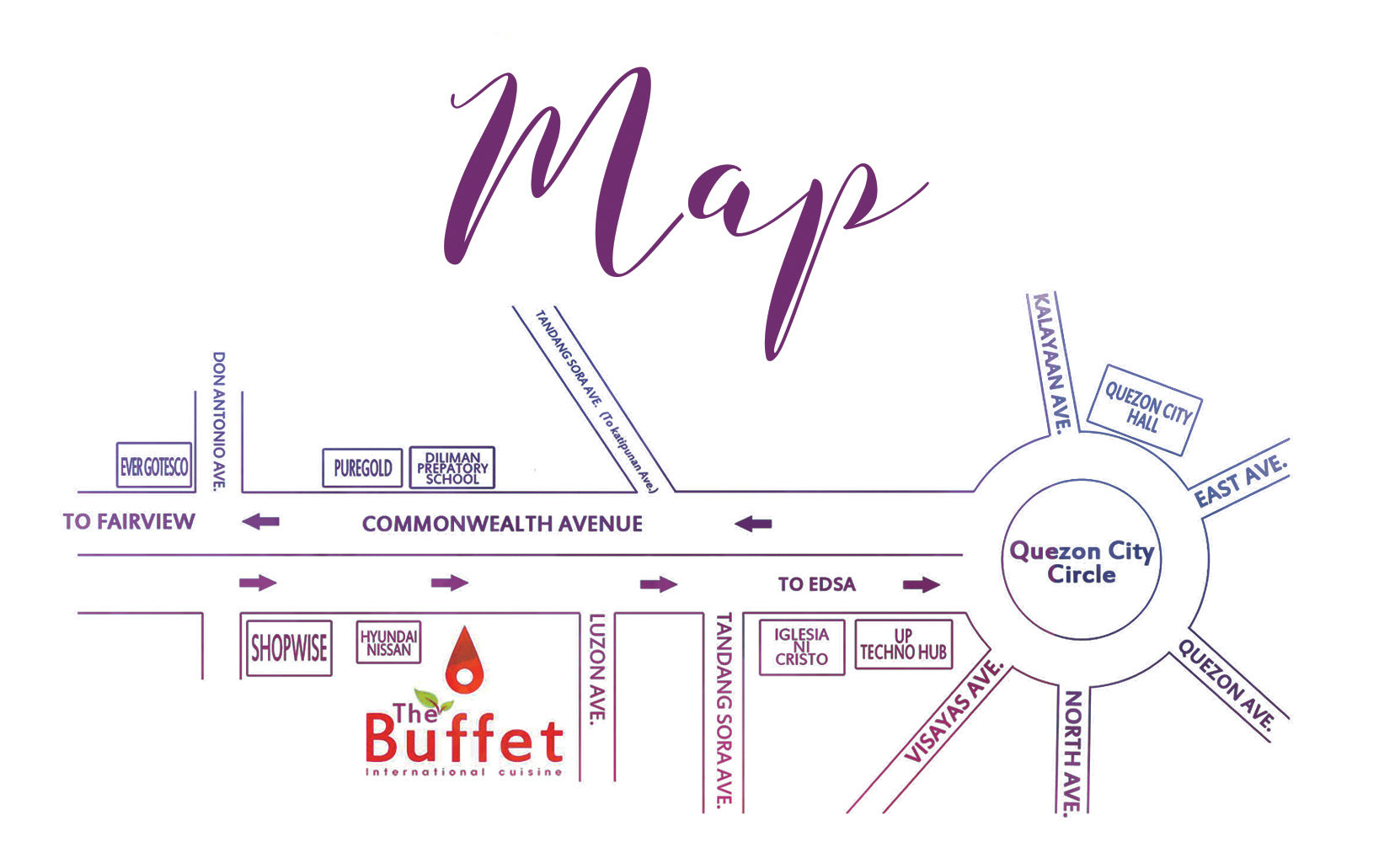 Ombre Wedding Invitation