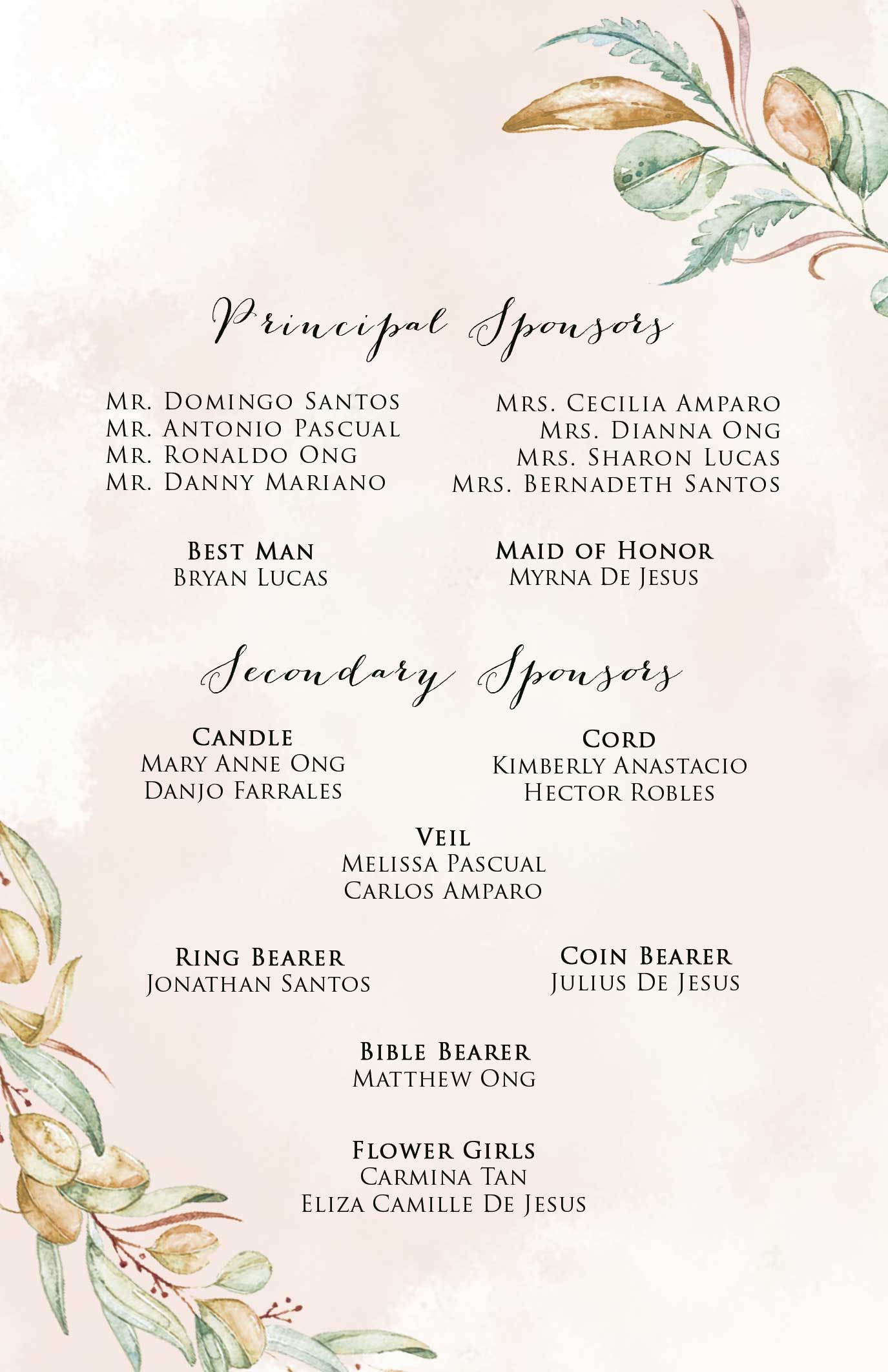 Juniper Wedding Invitation