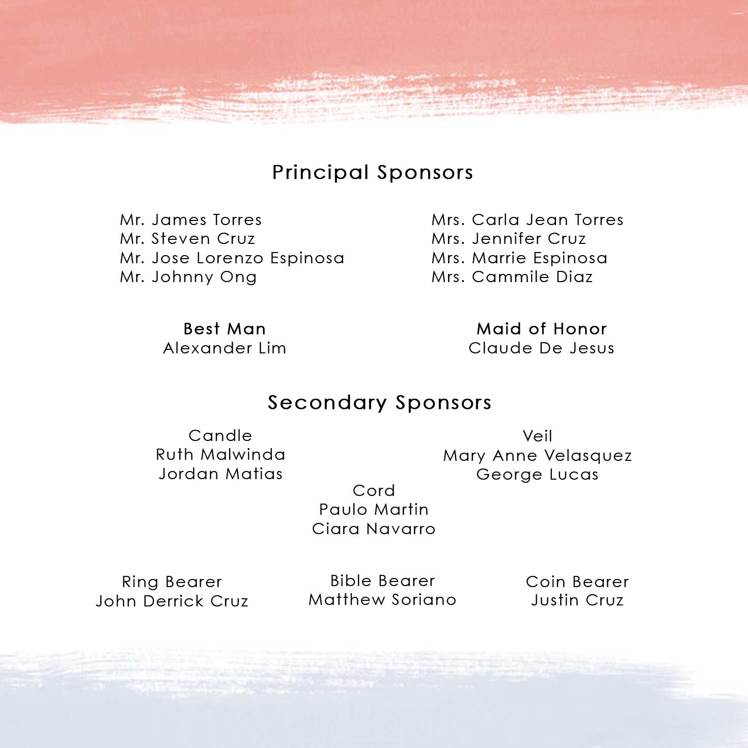 Rada Wedding Invitation