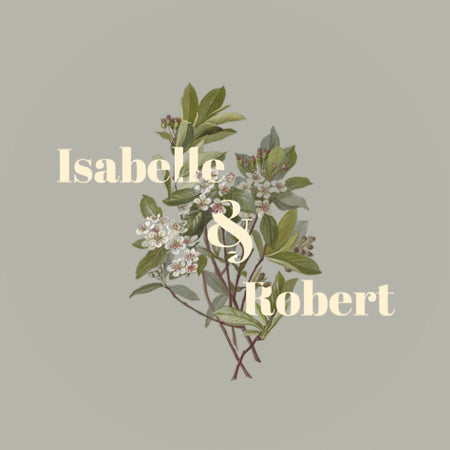 Gardenia Wedding Invitation