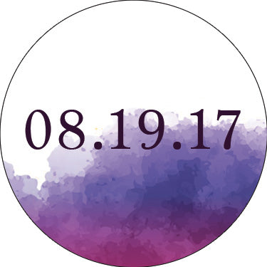 Ombre Wedding Invitation