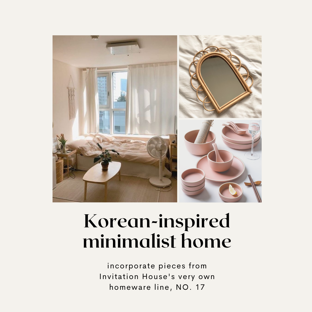 Incorporate Our Homeware Items and Create a Minimalist Korean-Inspired Home