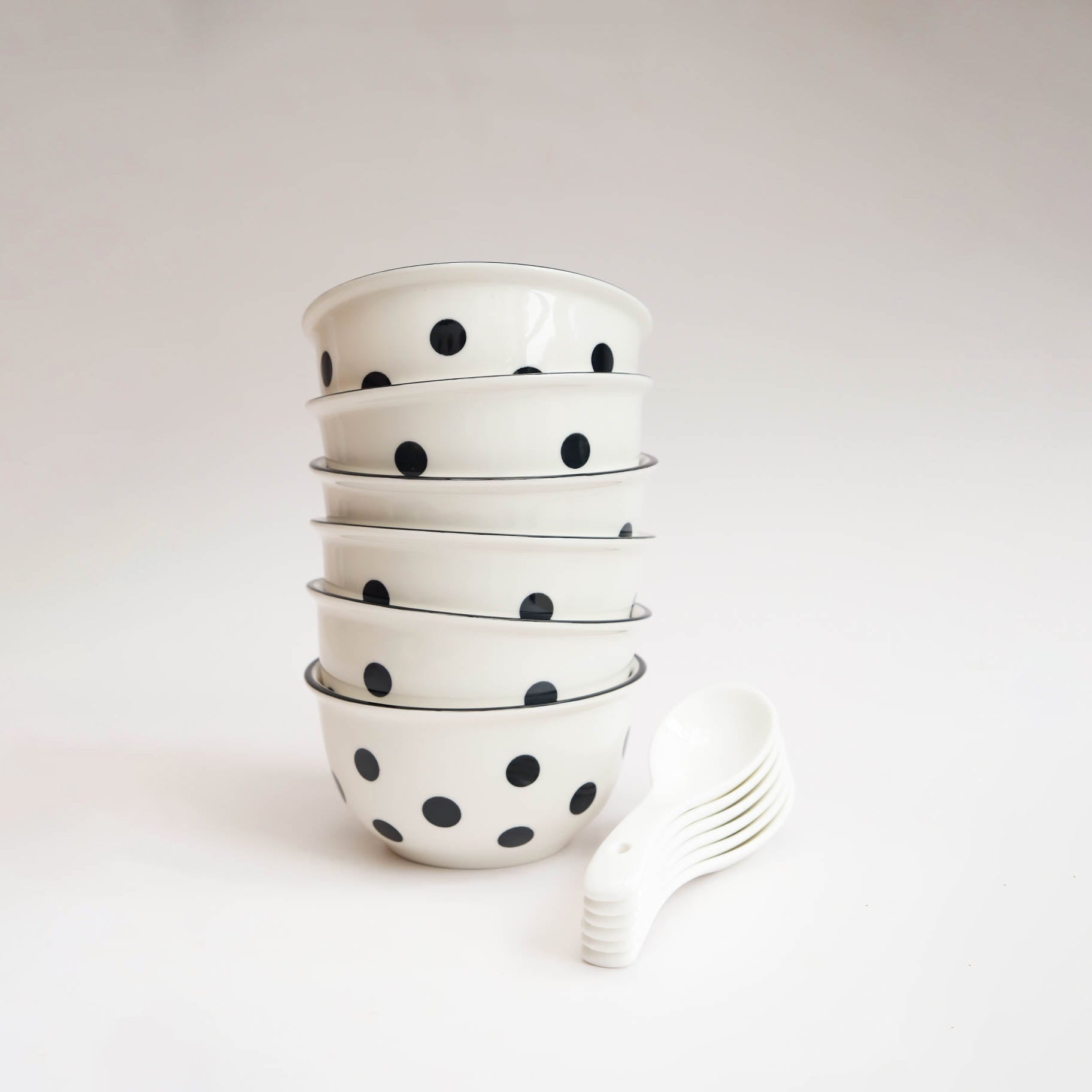 Polka Christmas Bowl Set