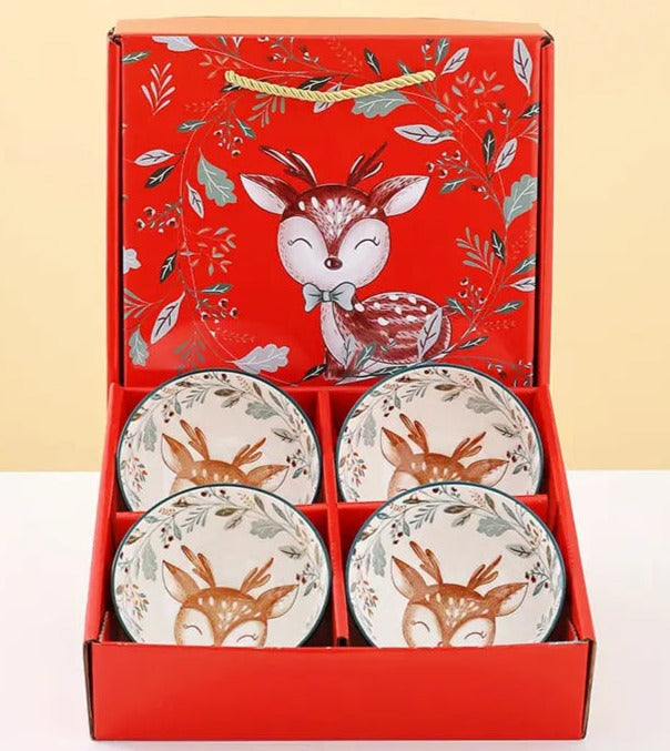 Deer Christmas Gift Box Set