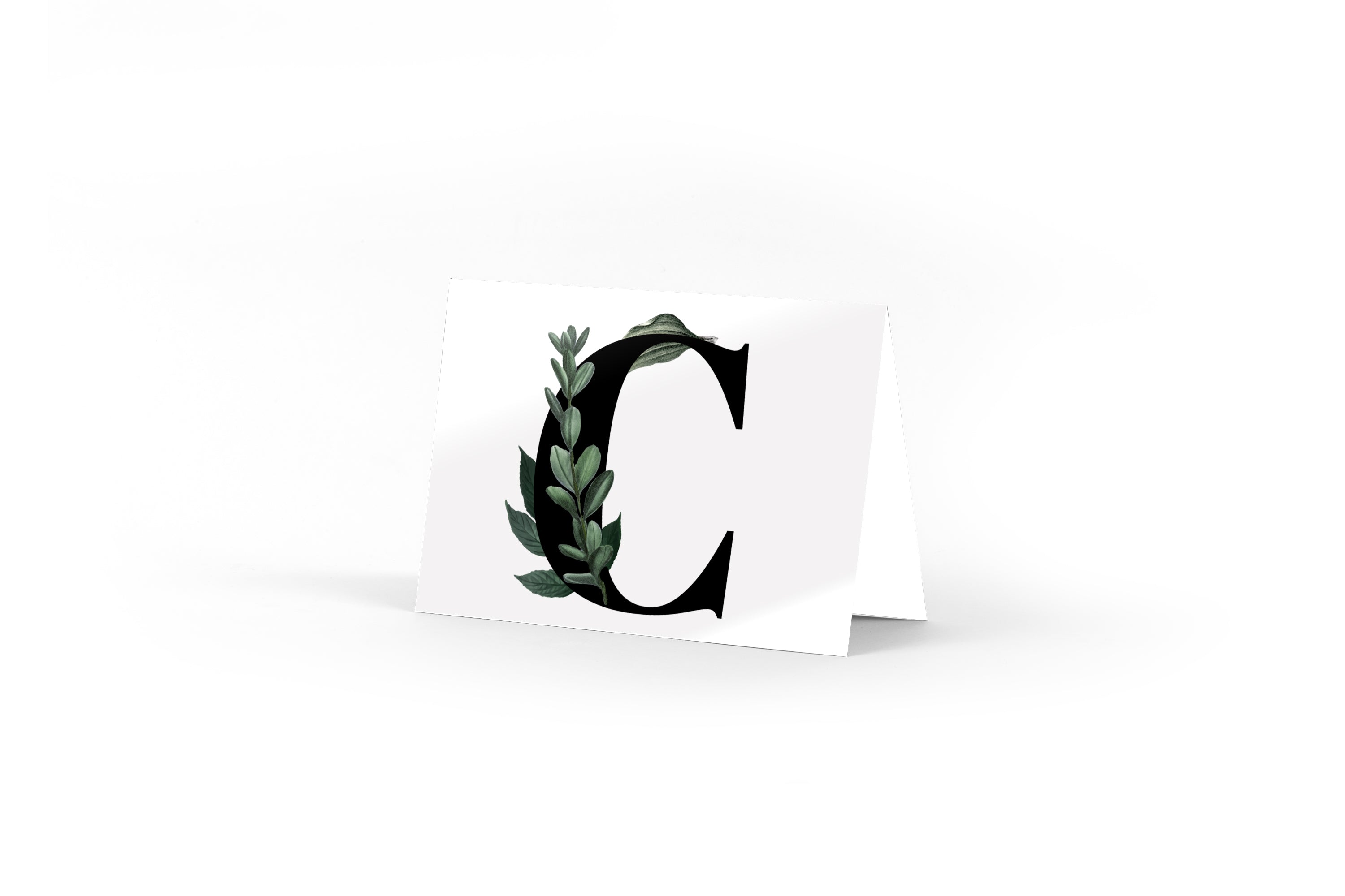 Monogram Card - C