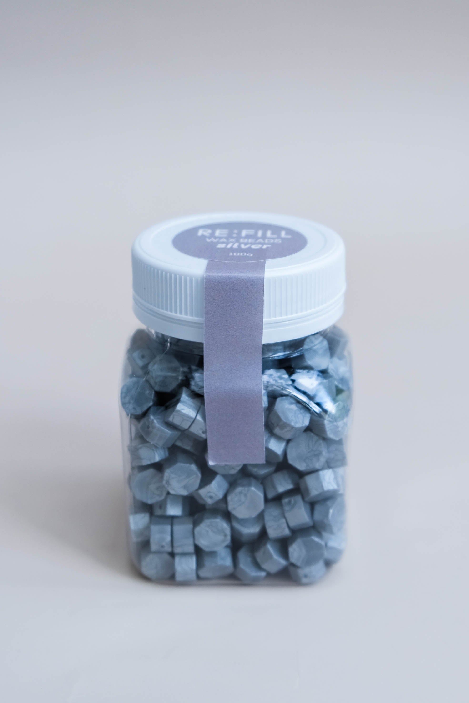 Wax Beads (100g) - Silver