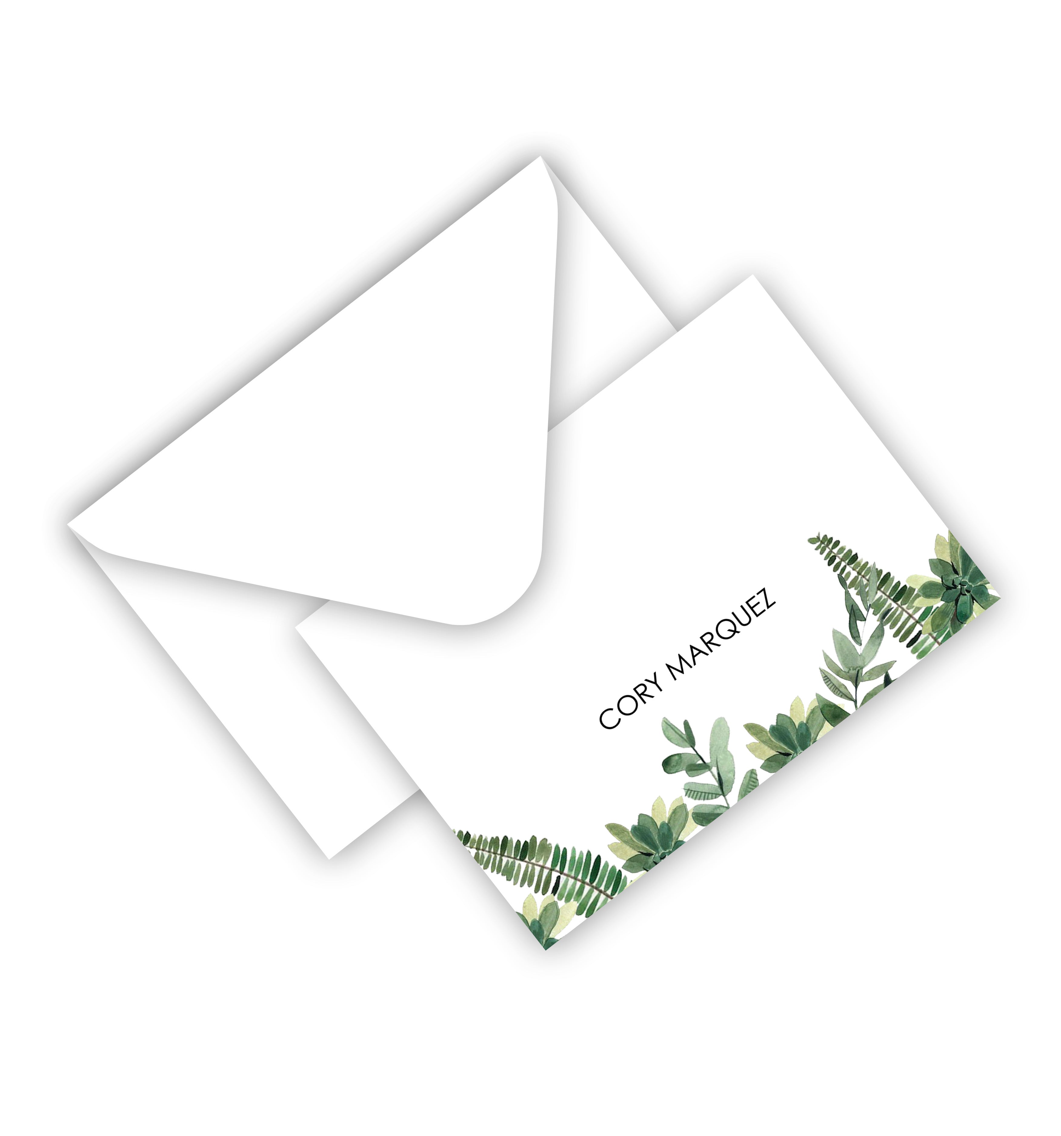 Flat Card With Envelope 14