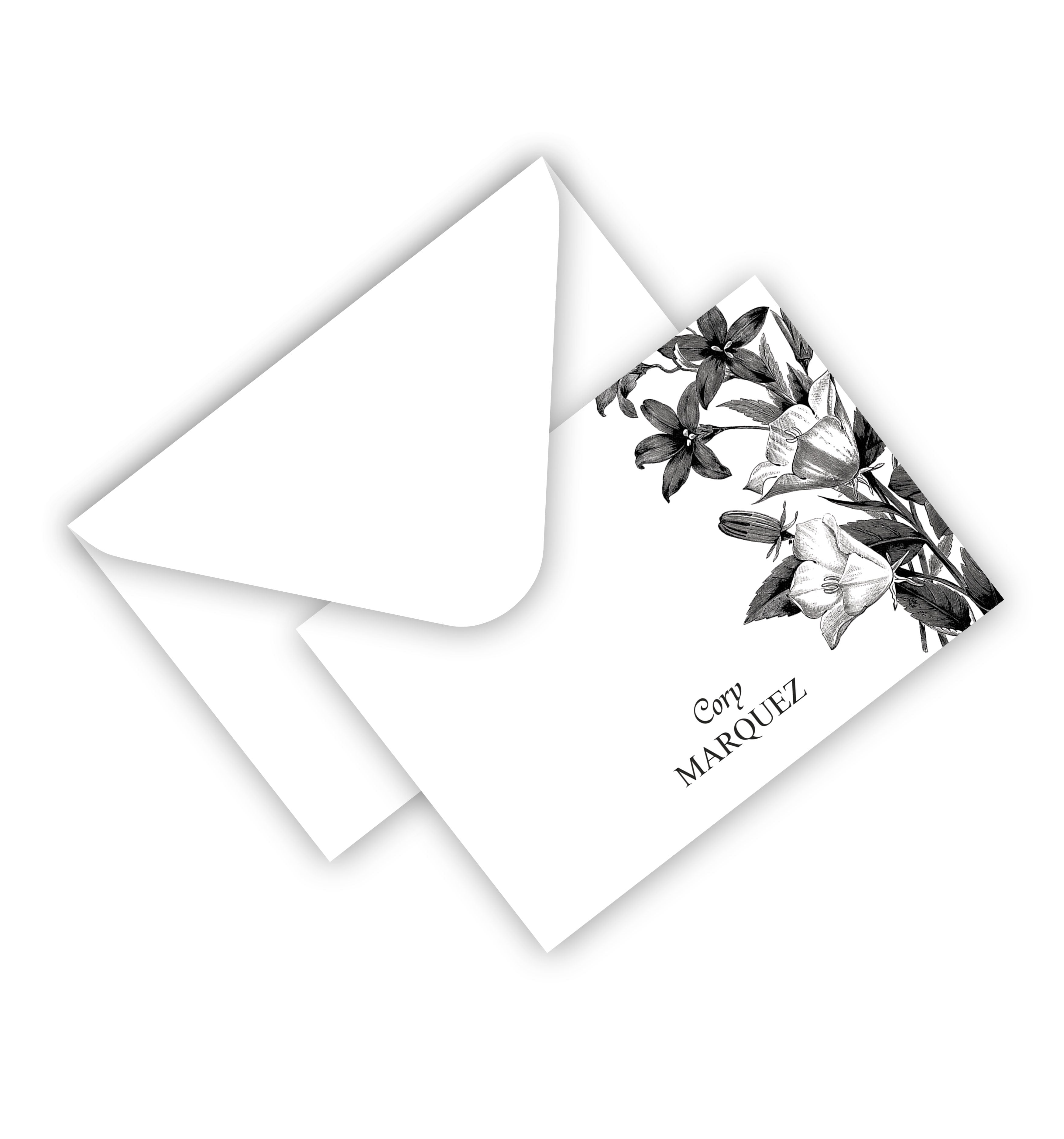 Flat Card With Envelope 25