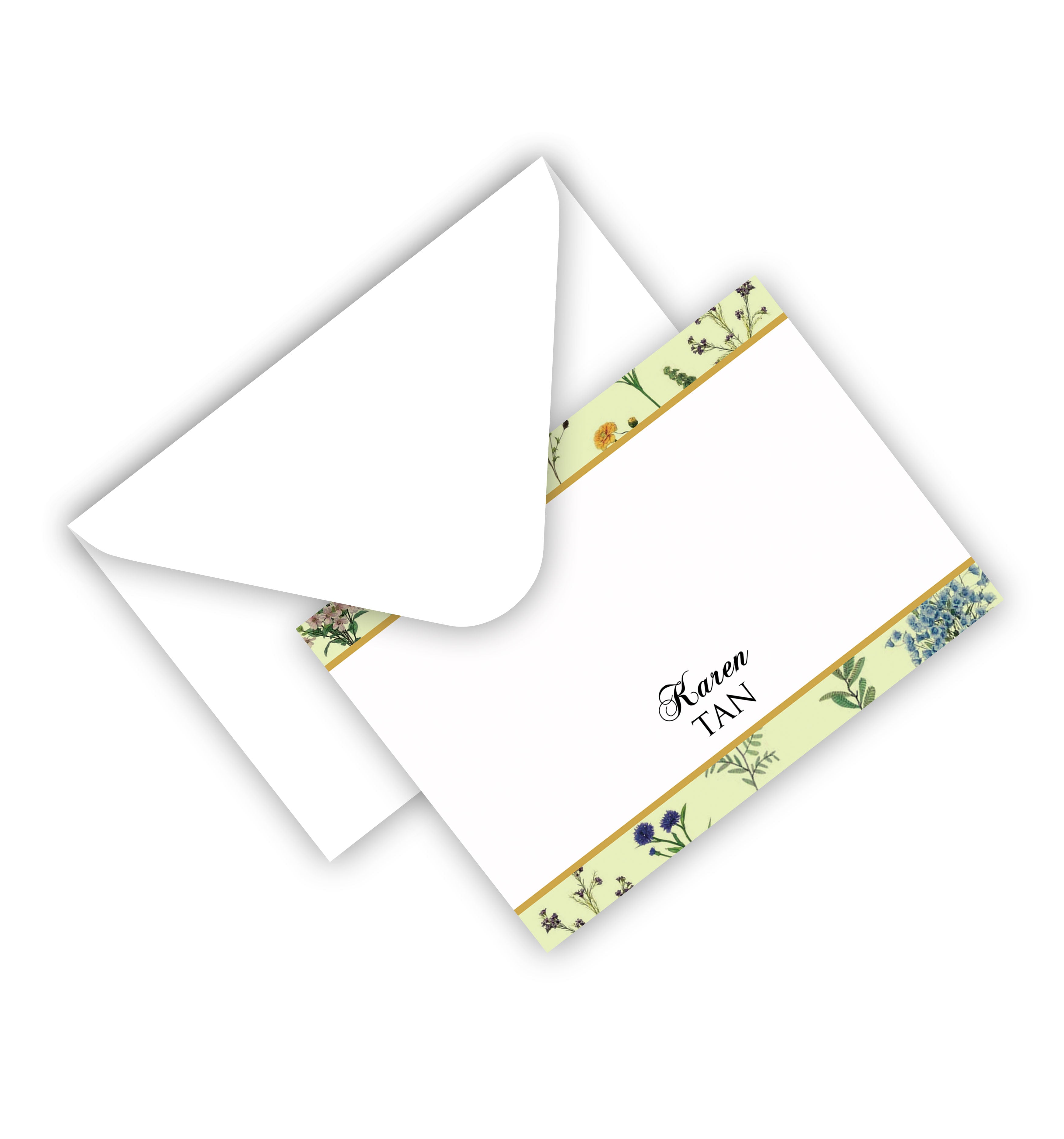 Flat Card With Envelope 37