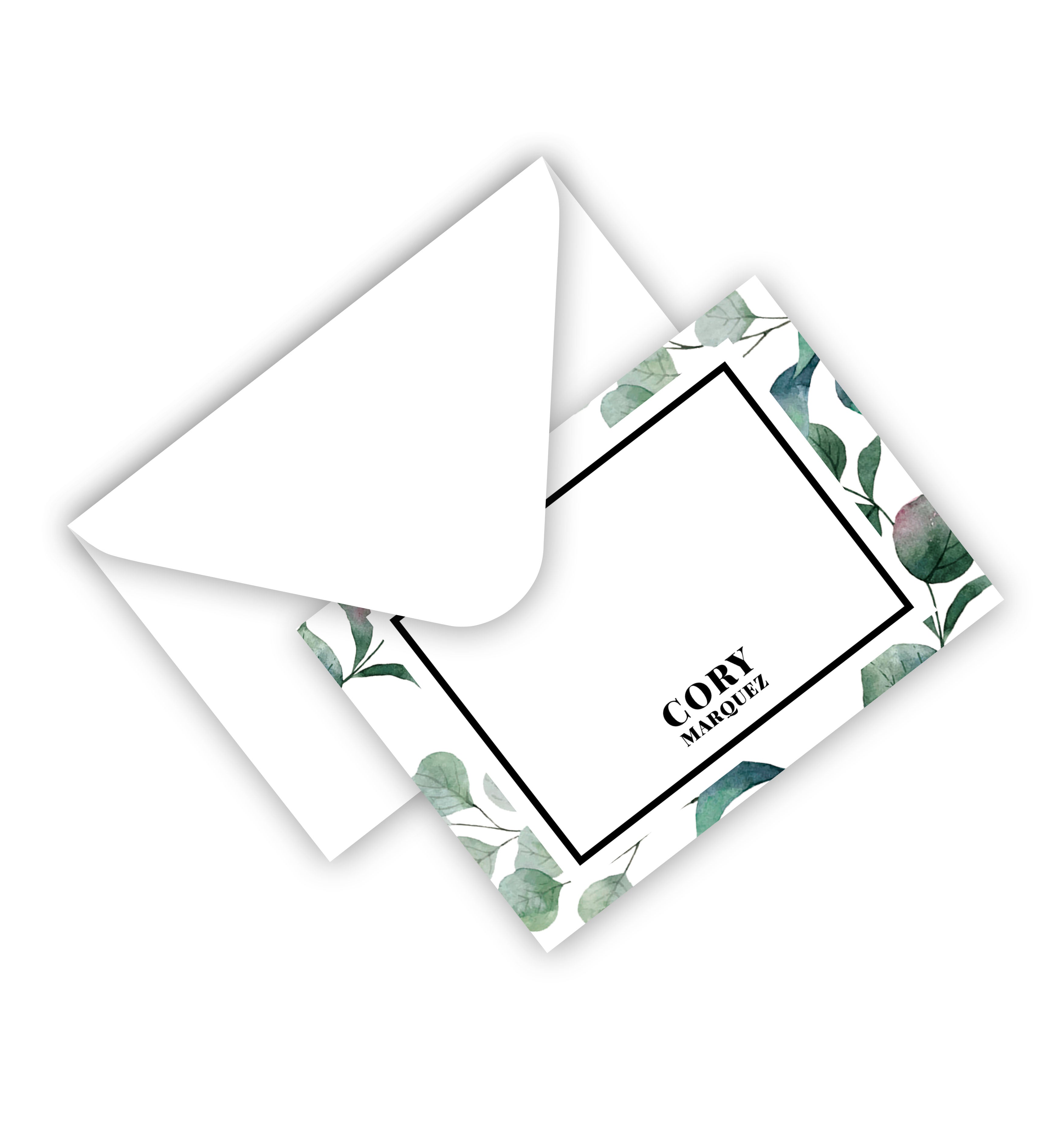 Flat Card With Envelope 62